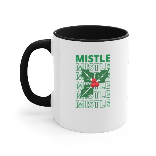 New Mistletoe Classic Accent Mugs