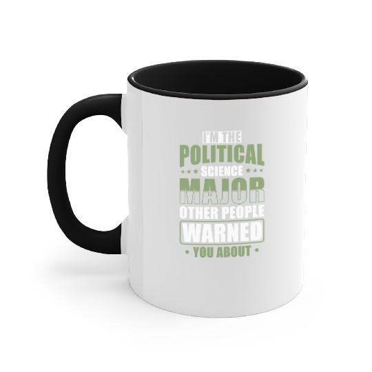 Political Science Major Accent Mugs