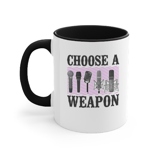 Karaoke Singer Microphone Vocalist Accent Mugs