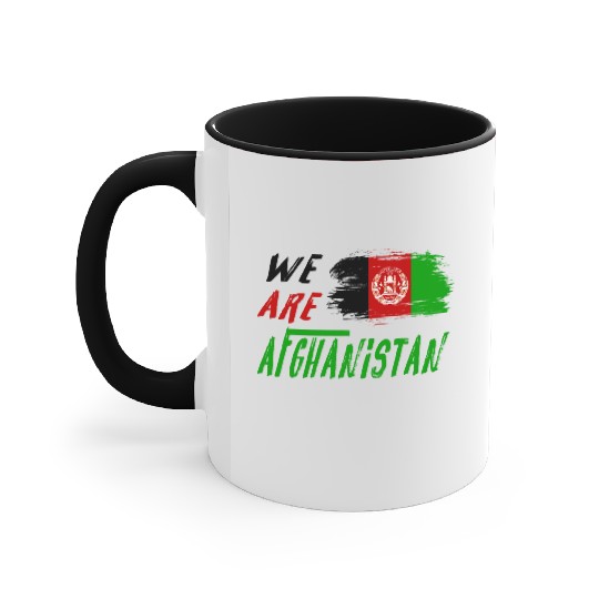 We are Afghanistan Accent Mugs