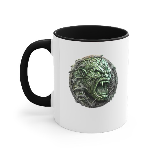 Angry Hulk Accent Mugs