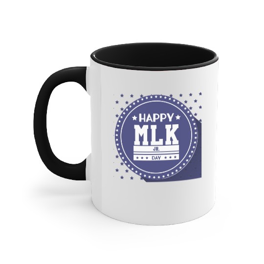 Martin Luther king jr. day Accent Mugs