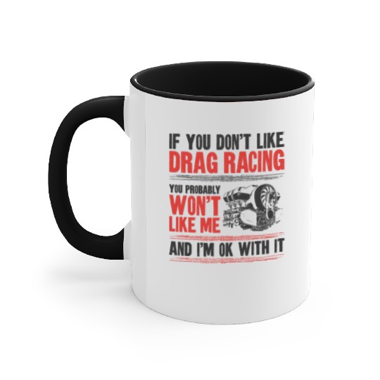 Drag Racing Race Car Vintage If Accent Mugs