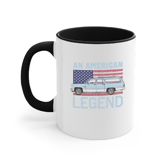 legend Light Blue Accent Mugs