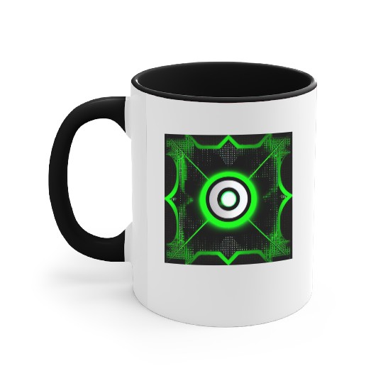 Cyberpunk Inspired Green Theme - The Switch Accent Mugs