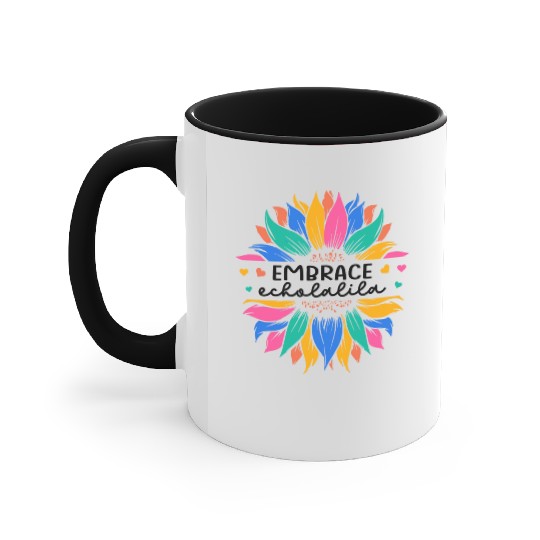 Embrace Echolalia Special Education Teacher Accent Mugs