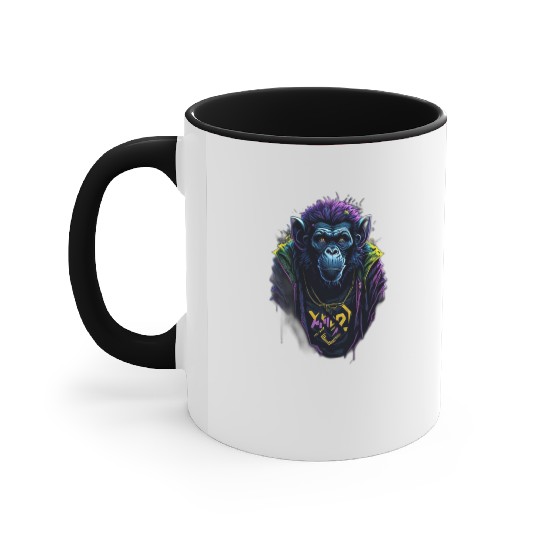 monkey Accent Mugs