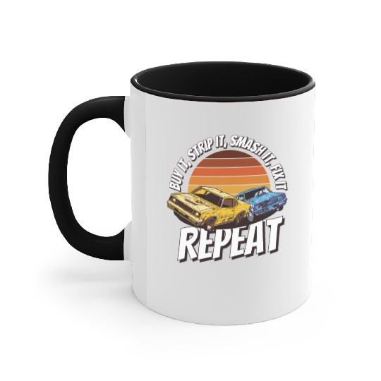 Demo Derby Demolition Derby Demolition Derby Lover Accent Mugs
