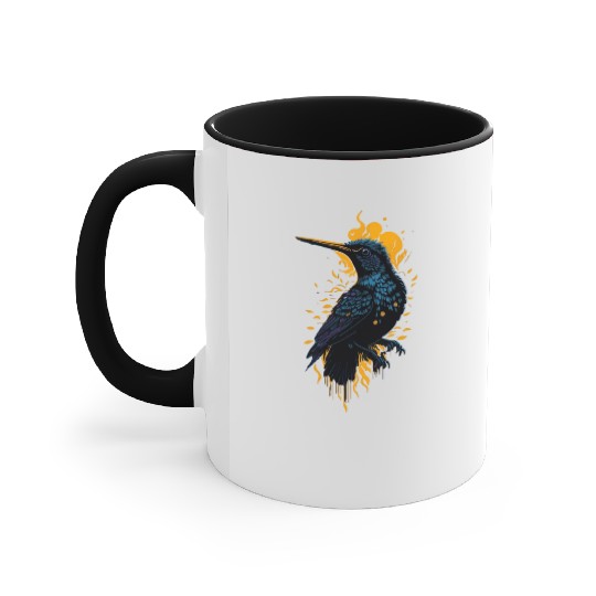 Nature Lovers - Charming Hummingbird Accent Mugs