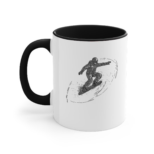Direction Tal Snowboarding Crass Snowboard Style Accent Mugs