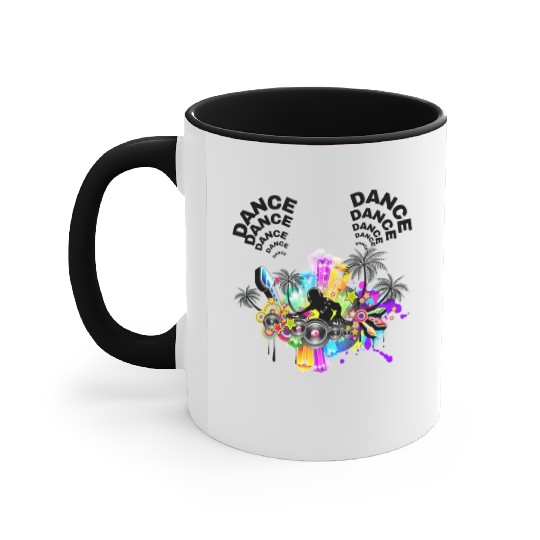 Started with this DJ Dance Accent Mugs.