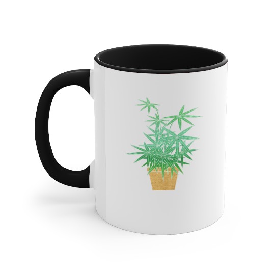 Garden Green Accent Mugs