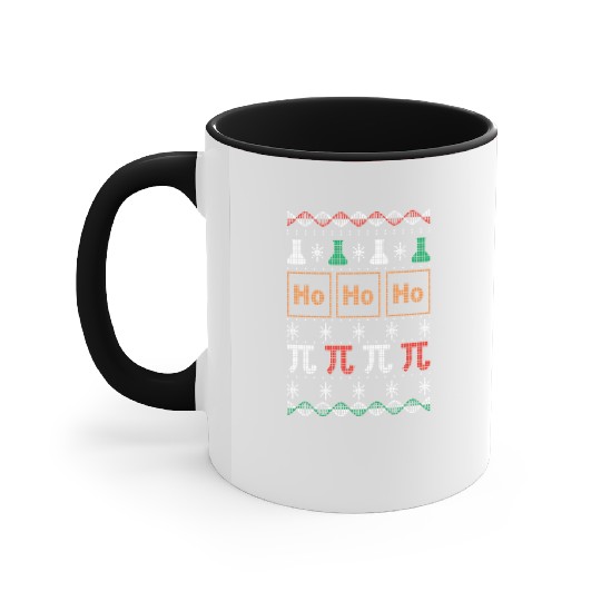 Chemistry Laboratory Science Ugly Christmas Accent Mugs