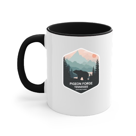 Pigeon Forge Great Smoky Mountains Accent Mugs