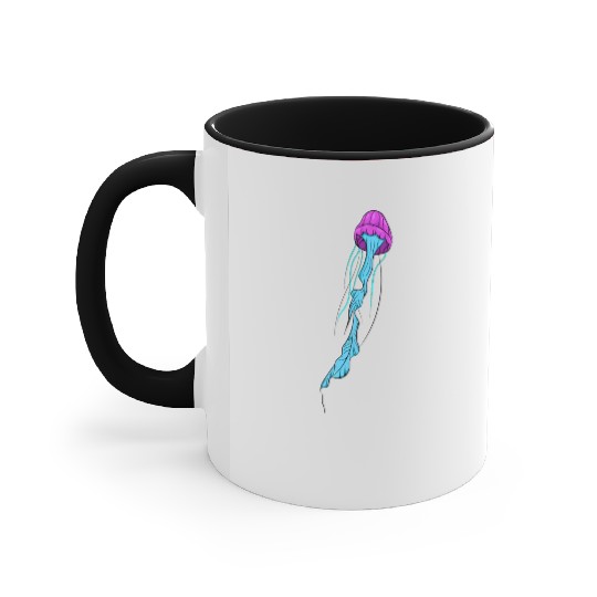 JellyFish Art Accent Mugs