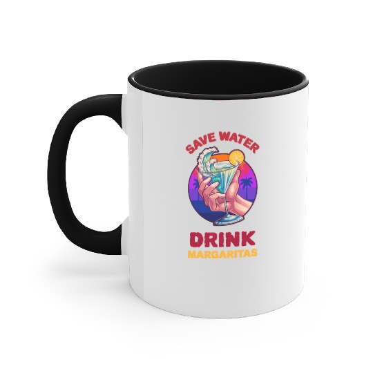 Margarita Save The Environment Accent Mugs