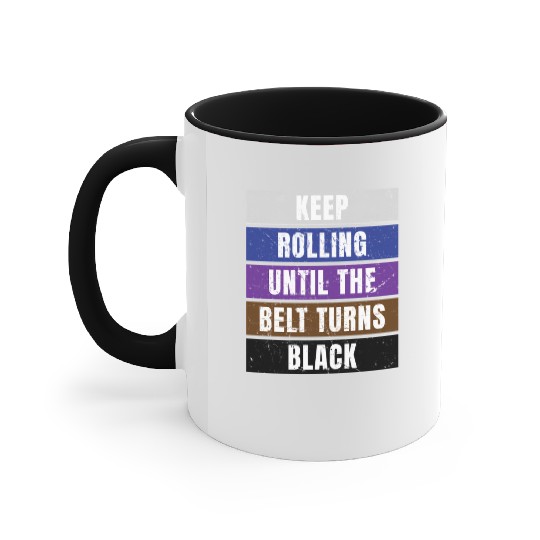 Jiu Jitsu Bjj Jiu Jitsu Belt Rank Accent Mugs