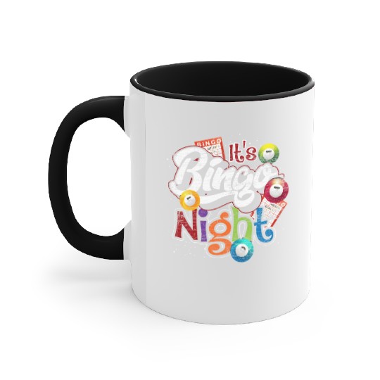 Gambling Its Bingo Night Lottery Bingo Accent Mugs