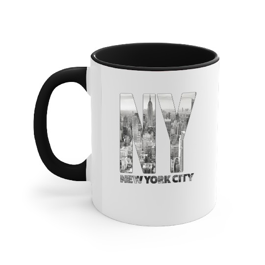 New York City yline Nyc Manhattan Accent Mugs
