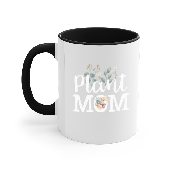 Plant Mom Accent Mugs