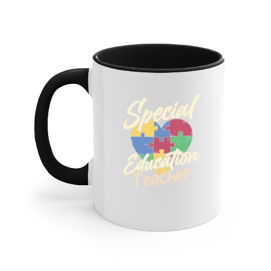 Special Education Teacher Cute Sped Awareness Accent Mugs