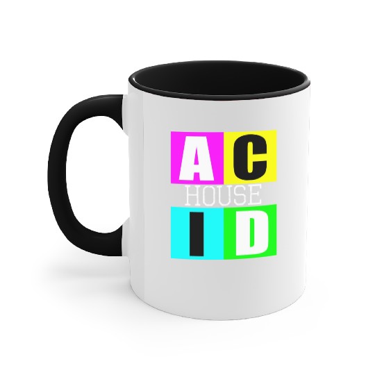 Acid house music Accent Mugs