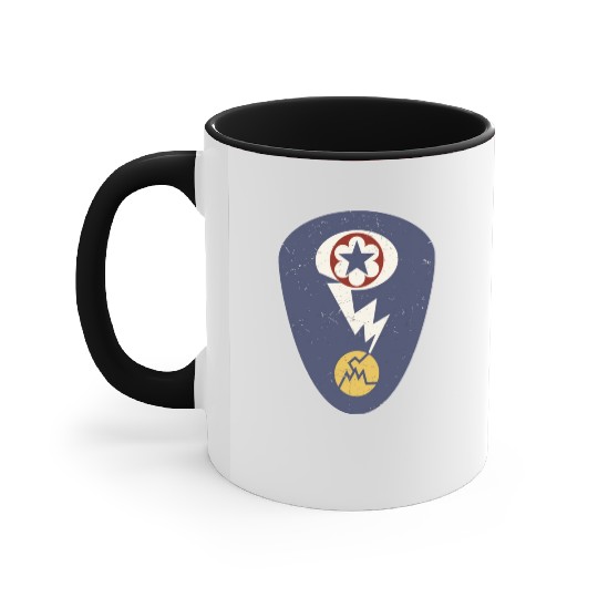 Manhattan Project Insignia Los Alamos, Nuclear WW2 Accent Mugs