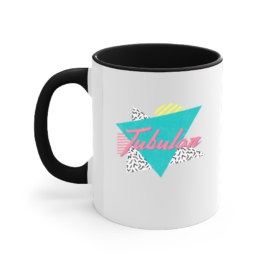 Tubular 80's 90's Py Accent Mugs