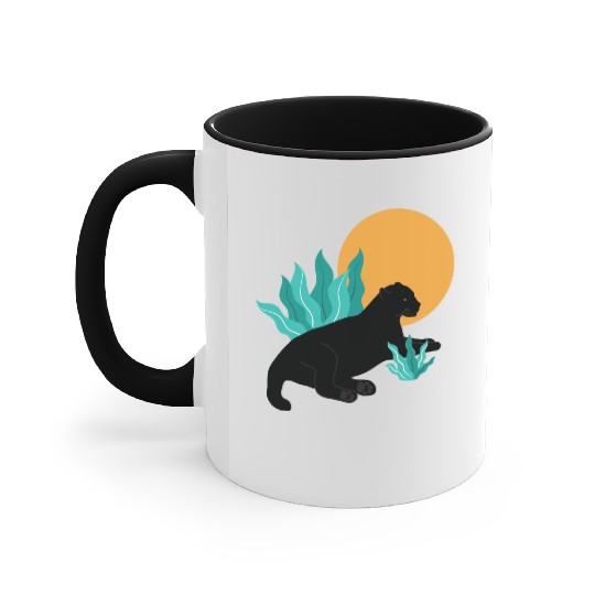 Sunday Chillout With Black Panther Accent Mugs
