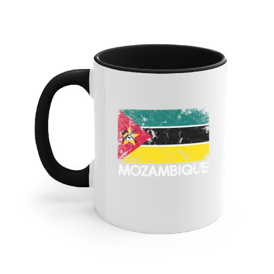 Mozambican Flag Made In Mozambique Accent Mugs