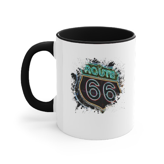 Route 66 Accent Mugs