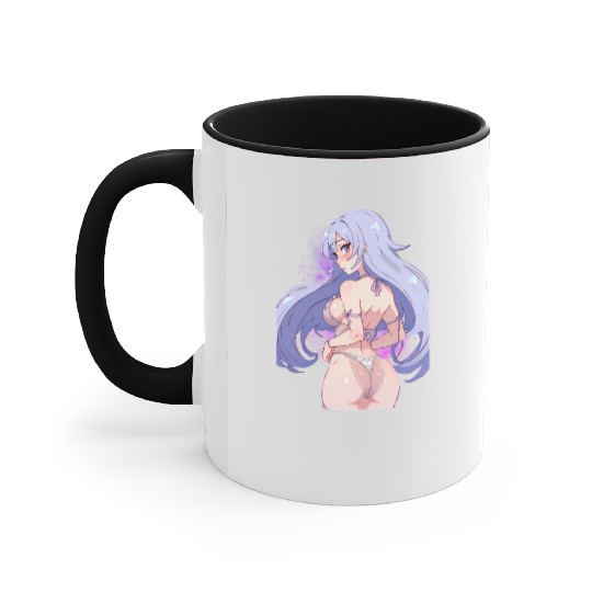 Waifu Material Embracing Anime, Manga Accent Mugs