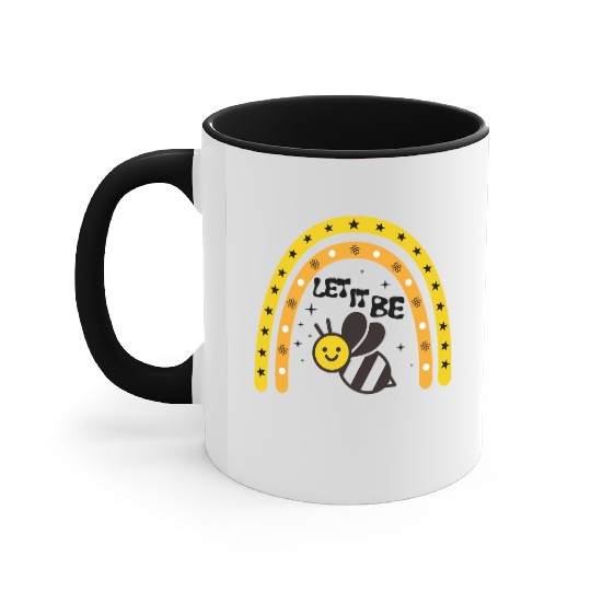Let it bee Accent Mugs