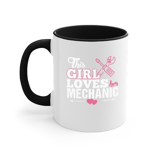 Mechanic Love Accent Mugs