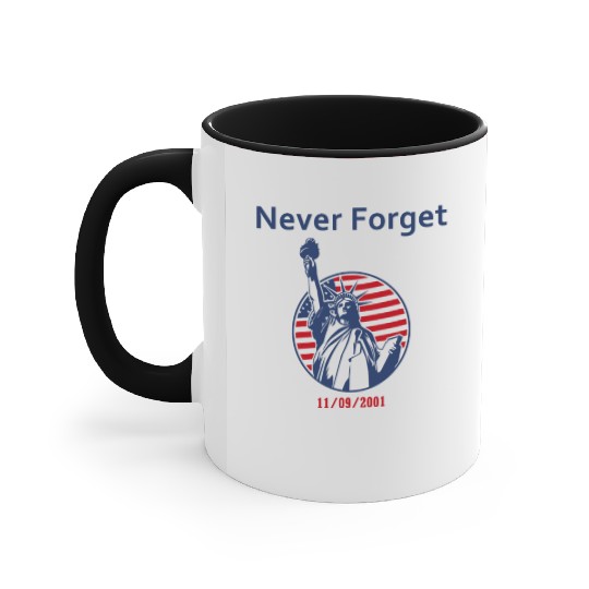 Patriot Day, 11 September Accent Mugs