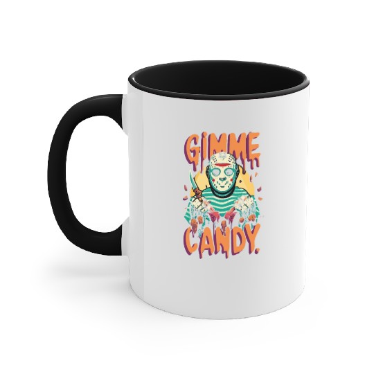 Halloween Gimme Candy Spooky Season Accent Mugs