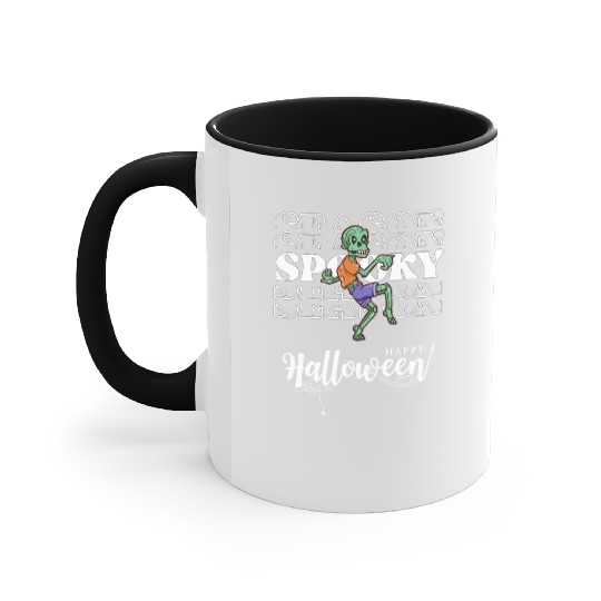 Spooky Season Zombie Halloween Fall Accent Mugs