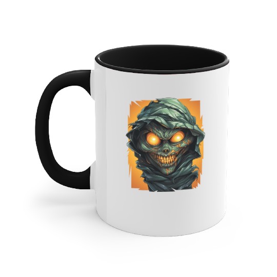 Halloween Spooky Cartoon Mummy Accent Mugs