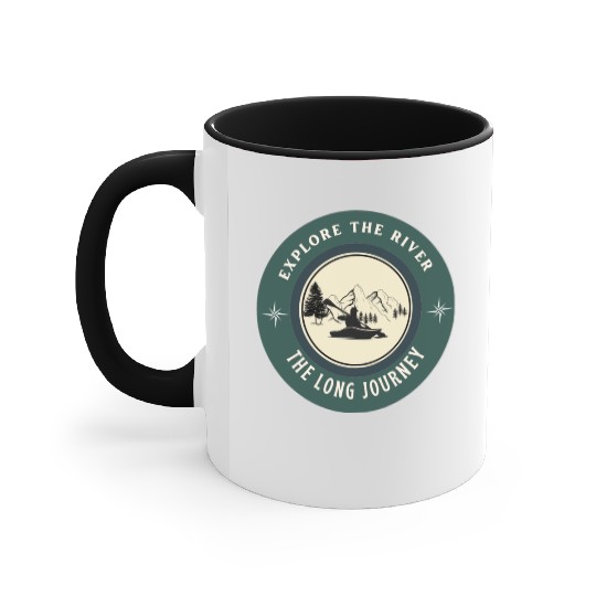 explore the river Accent Mugs