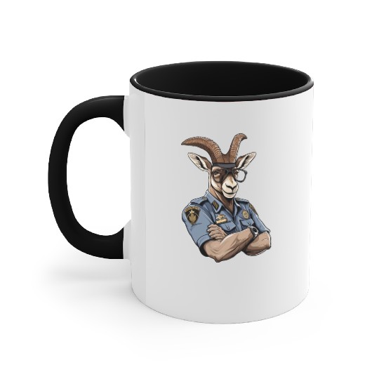 Police Capricorn Accent Mugs