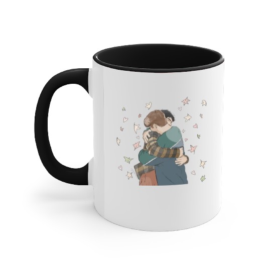 Heartstopper in love Accent Mugs