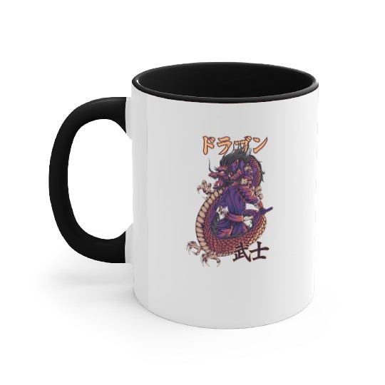 Samurai Spirit Accent Mugs
