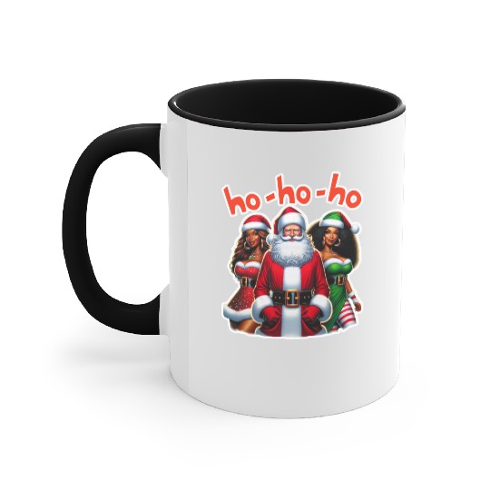 Ho-Ho-Ho Accent Mugs