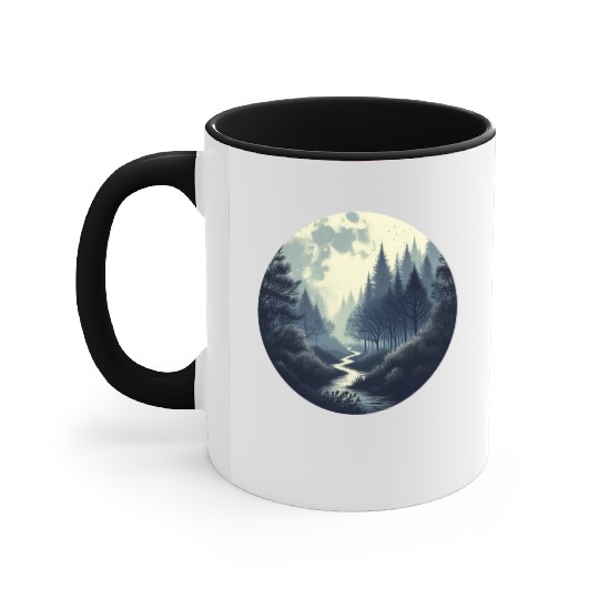 Enchanted Forest - Great Christmas Gift! Accent Mugs