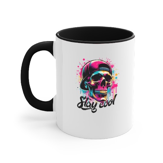 Totenkopf Stay cool Accent Mugs
