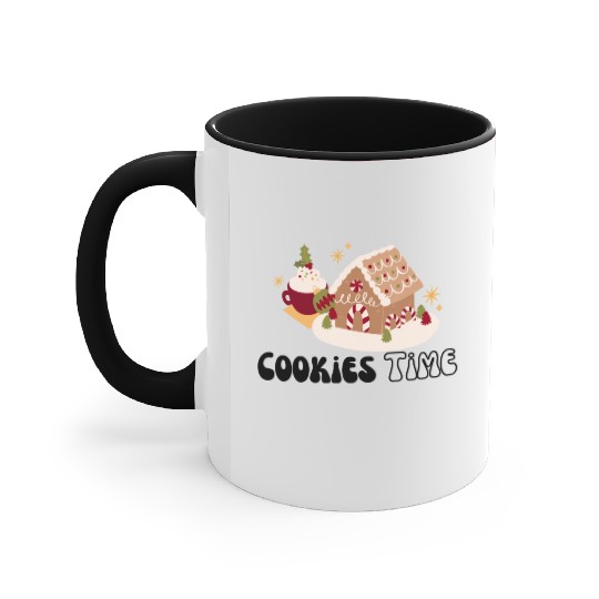 Sweet Indulgence" Cookie Design Accent Mugs