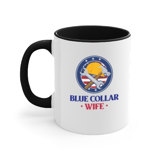 Blue Collar Wife Accent Mugs