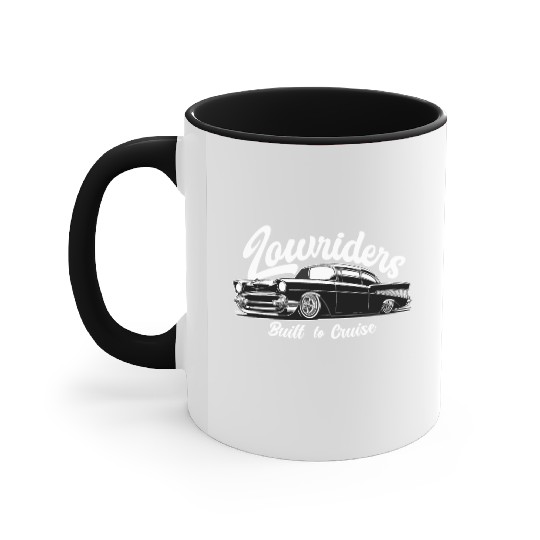 Built to Cruise - Classic Lowrider Tribute Accent Mugs