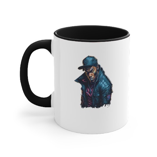 spider with hat Accent Mugs