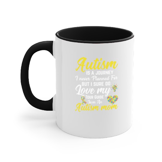 Autism Mom Journey: Love Tour Accent Mugs